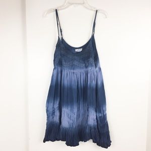Billabong | Blue Dreamy Skies Dress BOHO tie dye S